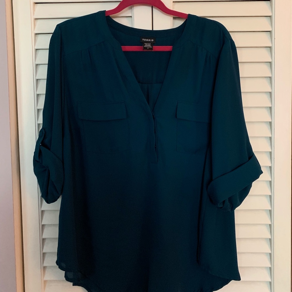 EUC Torrid Harper Top with Matching Cami